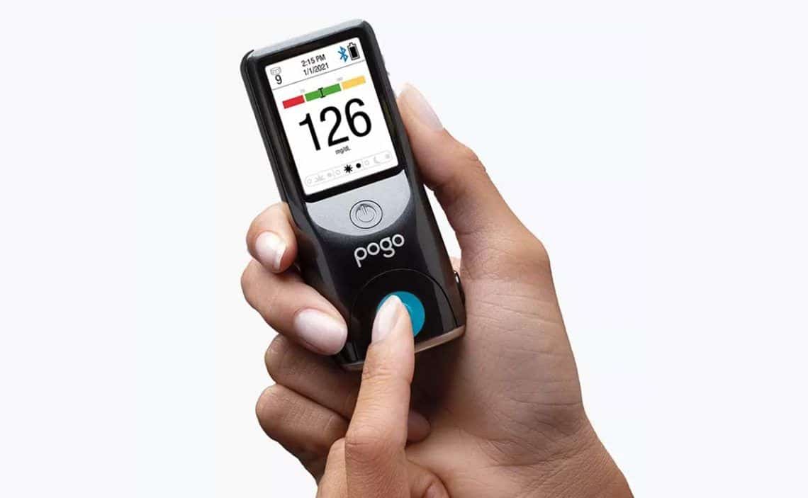POGO blood glucose detector