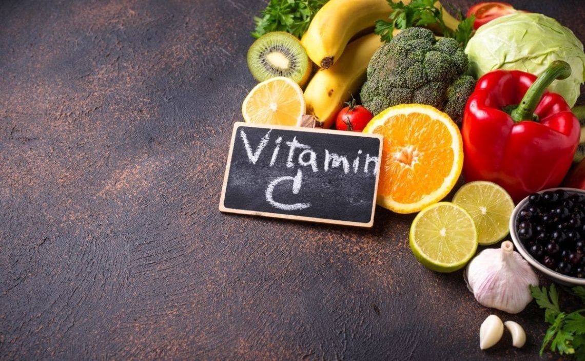 Many fruit and vegetables include vitamin C.
