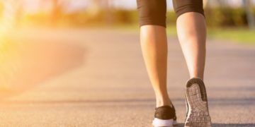 Walking can be a good starting point for those who don't exercise much.