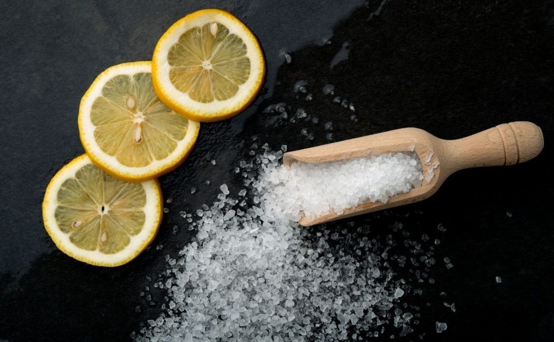 Lemon and salt can be harmful