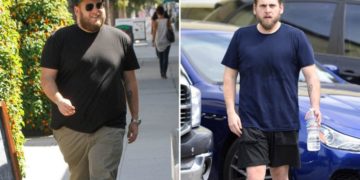 Learn about the diet Jonah Hill followed to lose 30 kilos (Photo: Twitter).