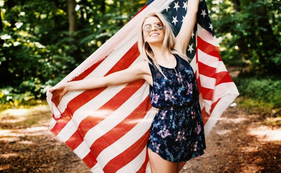 Woman American middle class
