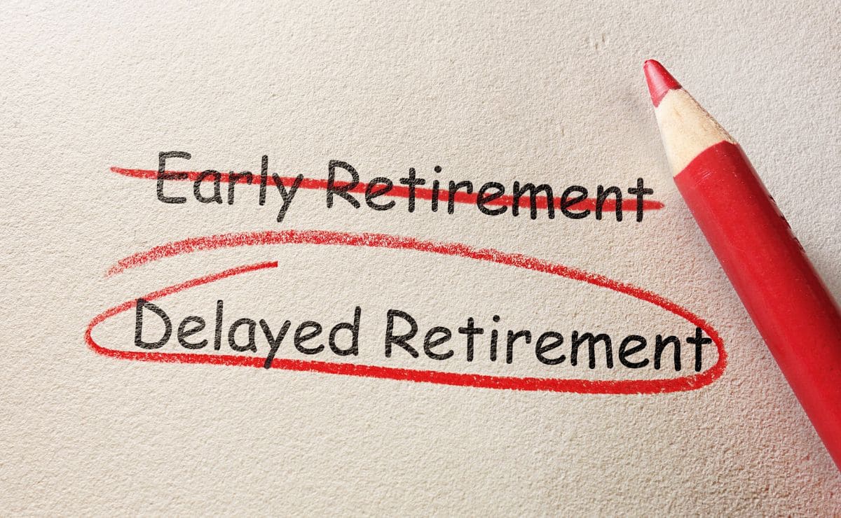 There are a lot of reasons why people delay their retirement