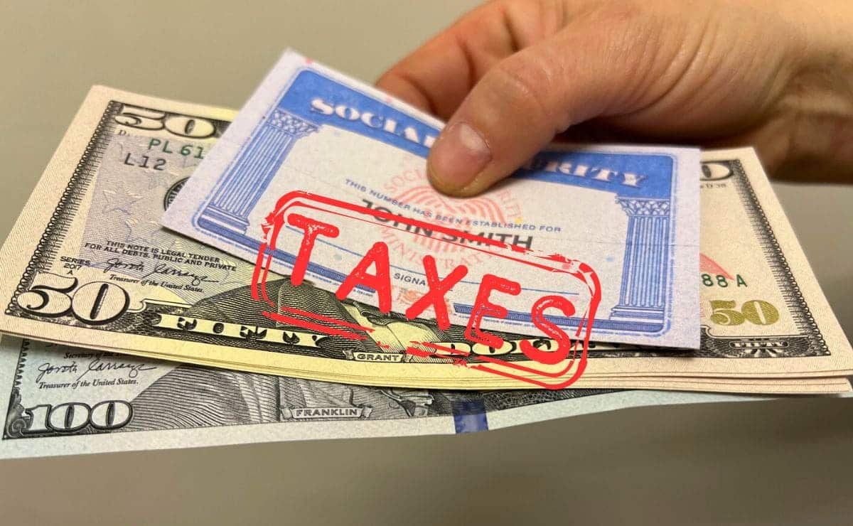 The amount of money in Social Security check could be lower because of taxes