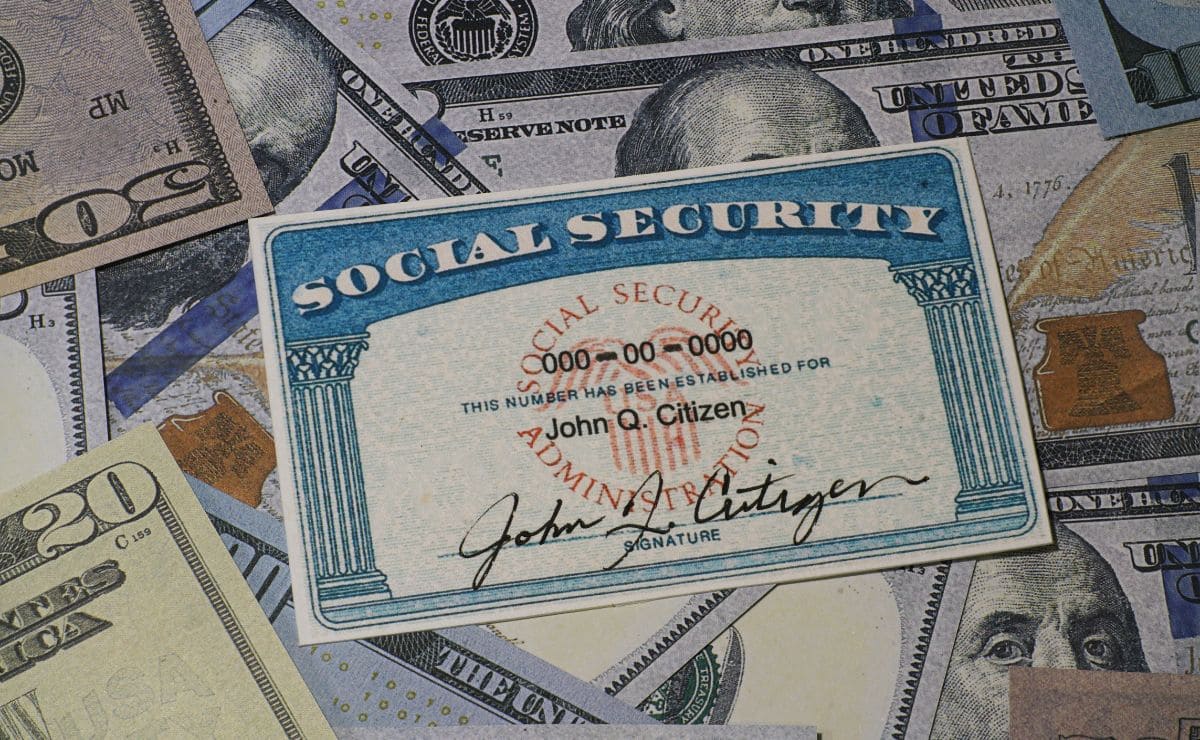 Social Security money is sent every month