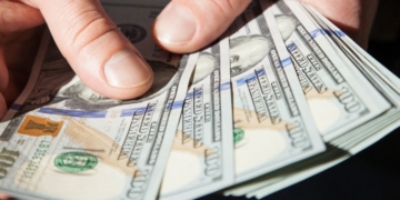 A person has the Social Security money in cash