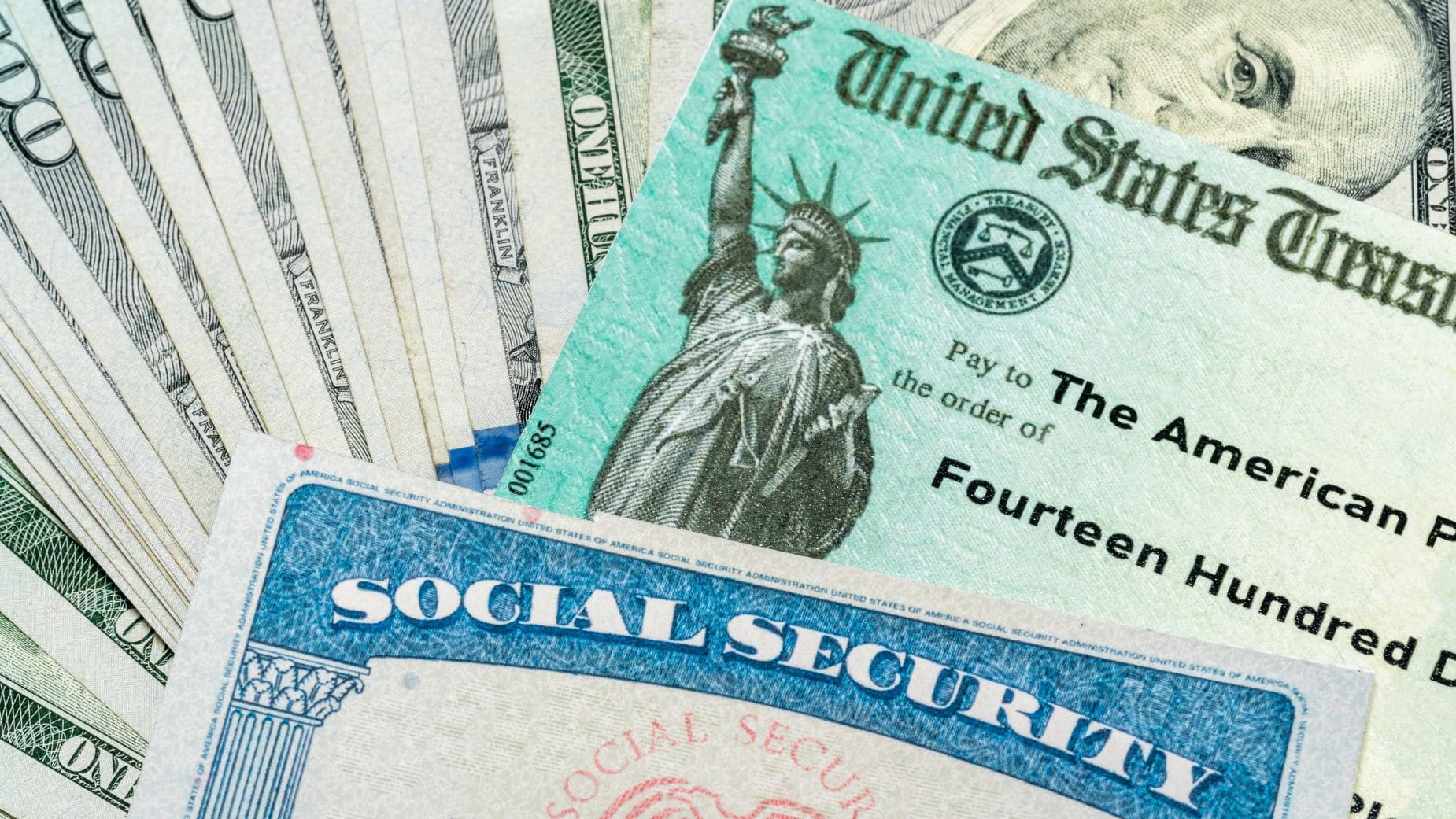 The stimulus check from Social Security is really close