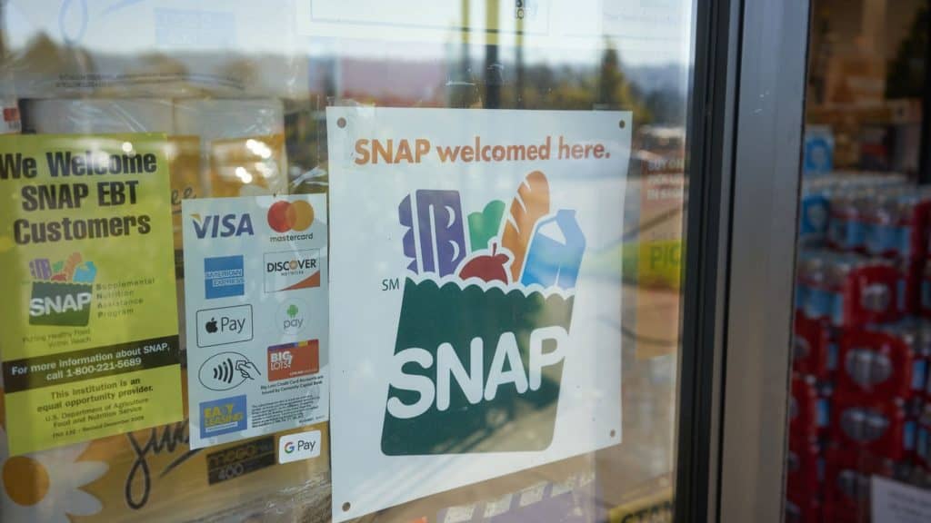 The EBT card is used to get SNAP food stamps