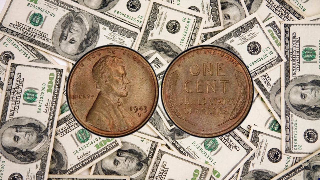 A 1943 penny coin is auctioned for a record amount in the United States: Do you have one just like it in your pockets?
