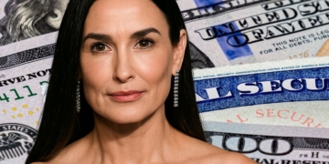 Demi Moore would get this Social Security check if she applies for it | Image generated by AI