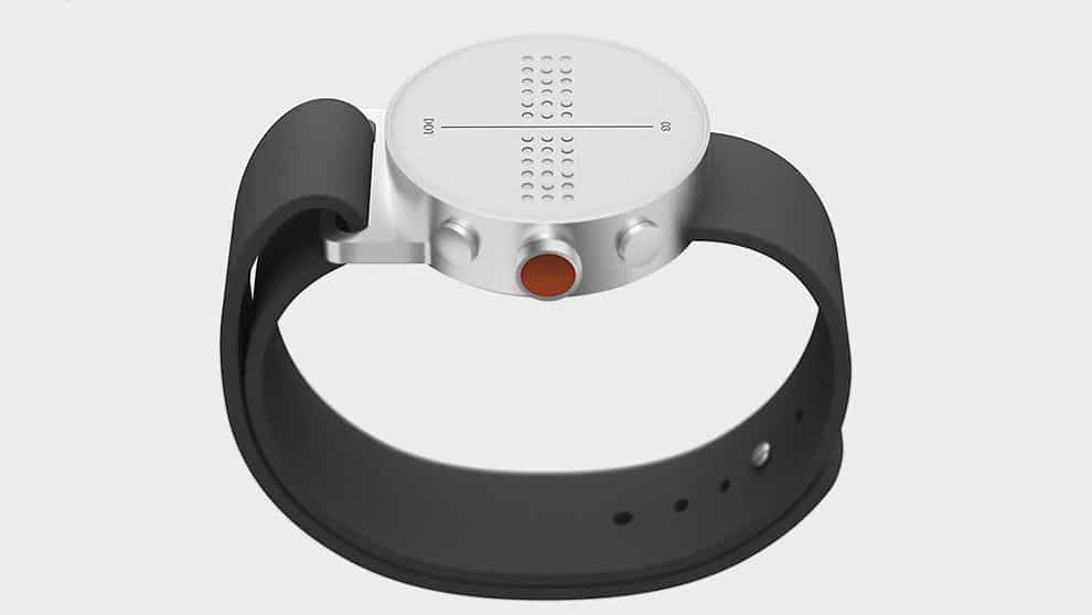 Dot, el primer smartwatch para personas invidentes adaptado al braille