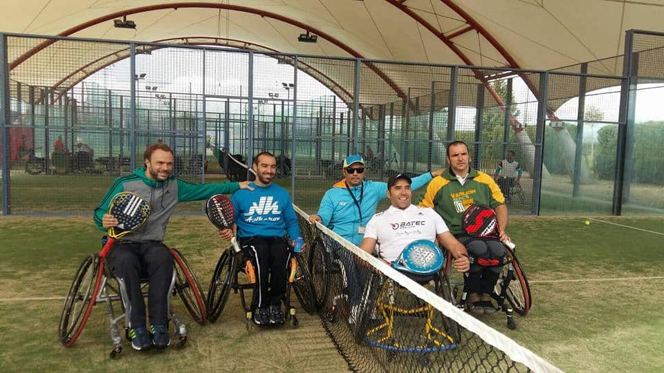 Oscar Agea y Edorta de Anta Campeones de España de Padel en Silla