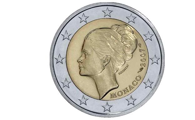 2 euros Mónaco 2007