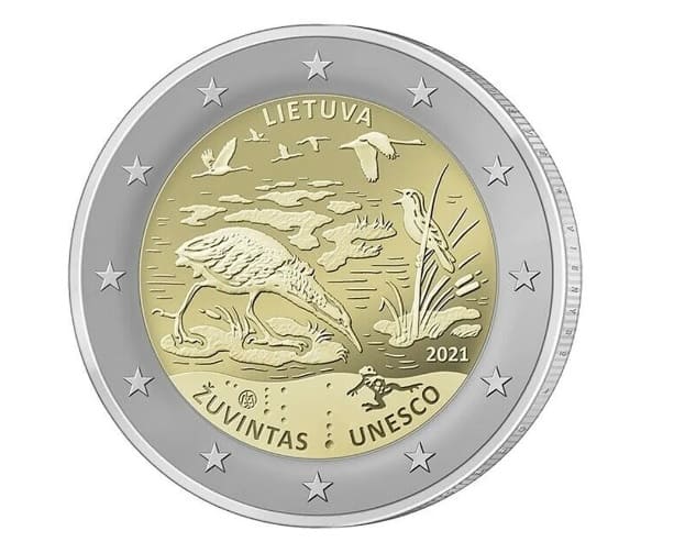 2 euros de Lituania