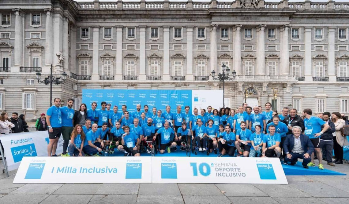 Foto grupal participantes Fundación Sanitas