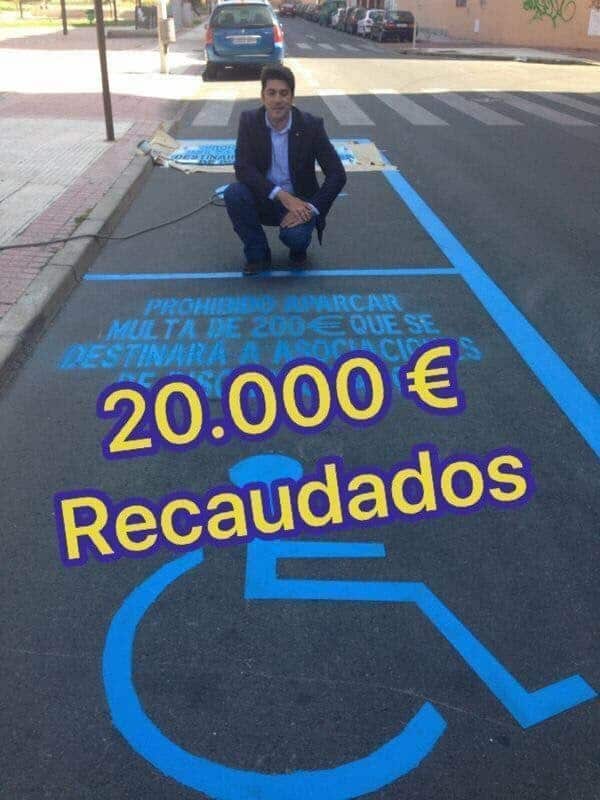 Alcorcón destinará a la discapacidad el dinero de multas de estacionamiento