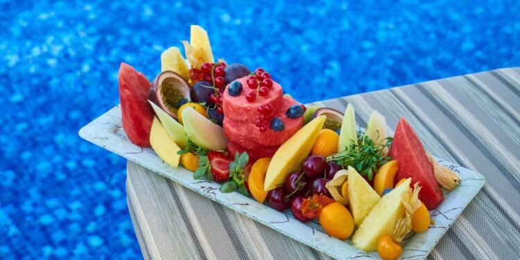Frutas, ola de calor, fruta, piel, hidratación, verano