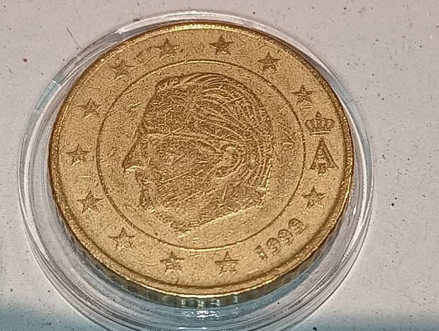 50 céntimos de Bélgica