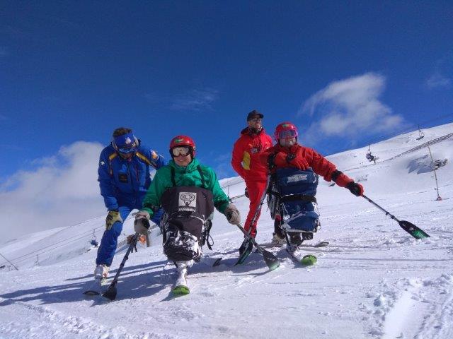 Cursos de Esquí Alpino Adaptado Sierra Nevada 2019