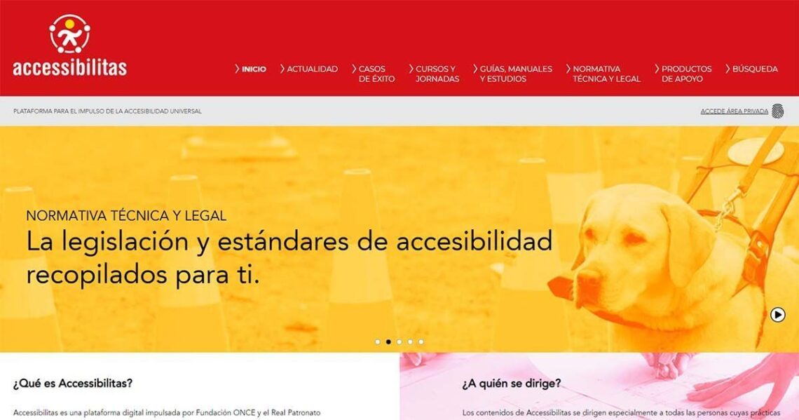 'Accessibilitas', un portal creado para impulsar el diseño universal