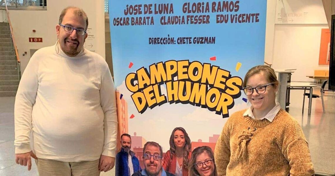 Actores Gloria Ramos y Jose de Luna en Bilbao