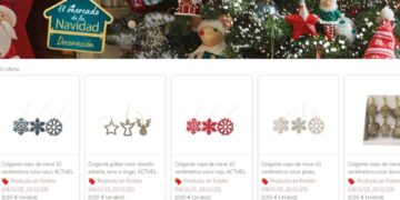 Adornos Navidad Alcampo