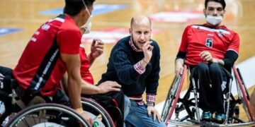 Adrian Yanez seleccion femenina baloncesto silla de ruedas