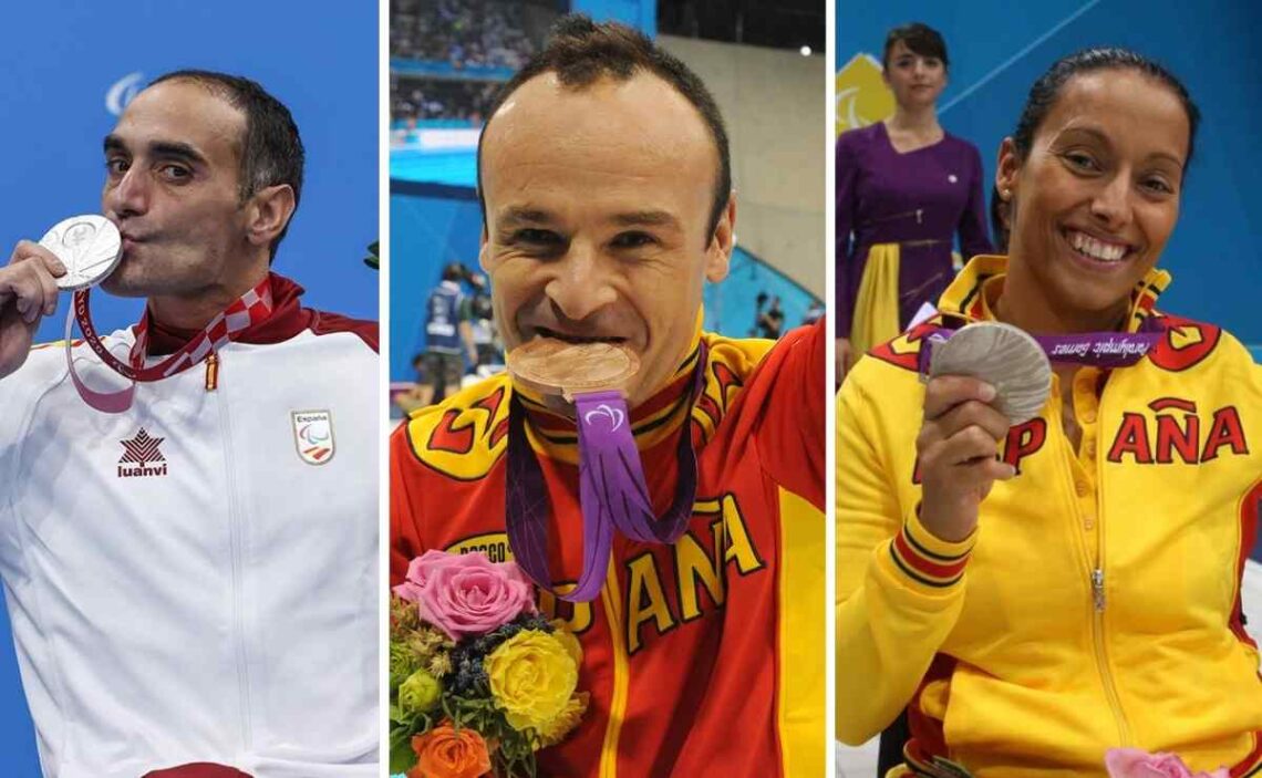 Toni Ponce, Ricardo Ten y Teresa Perales competirán este 26 de agosto en los Juegos Paralímpicos de Tokio 2020