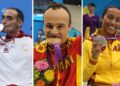 Toni Ponce, Ricardo Ten y Teresa Perales competirán este 26 de agosto en los Juegos Paralímpicos de Tokio 2020