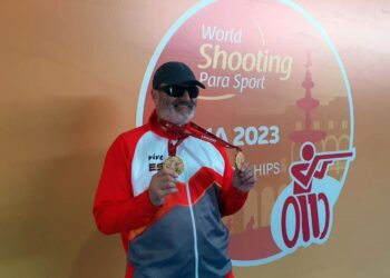 Doble oro para Ager Solabarrieta en el Mundial de Tiro con carabina