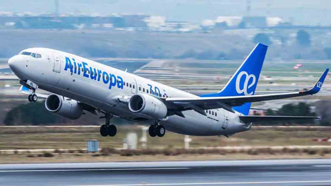 Un vuelo de Air Europa