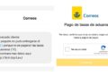 Alerta teléfono móvil mensaje correos
