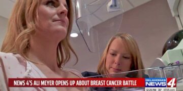 Reportera informa en directo sobre su diagnóstico de cáncer