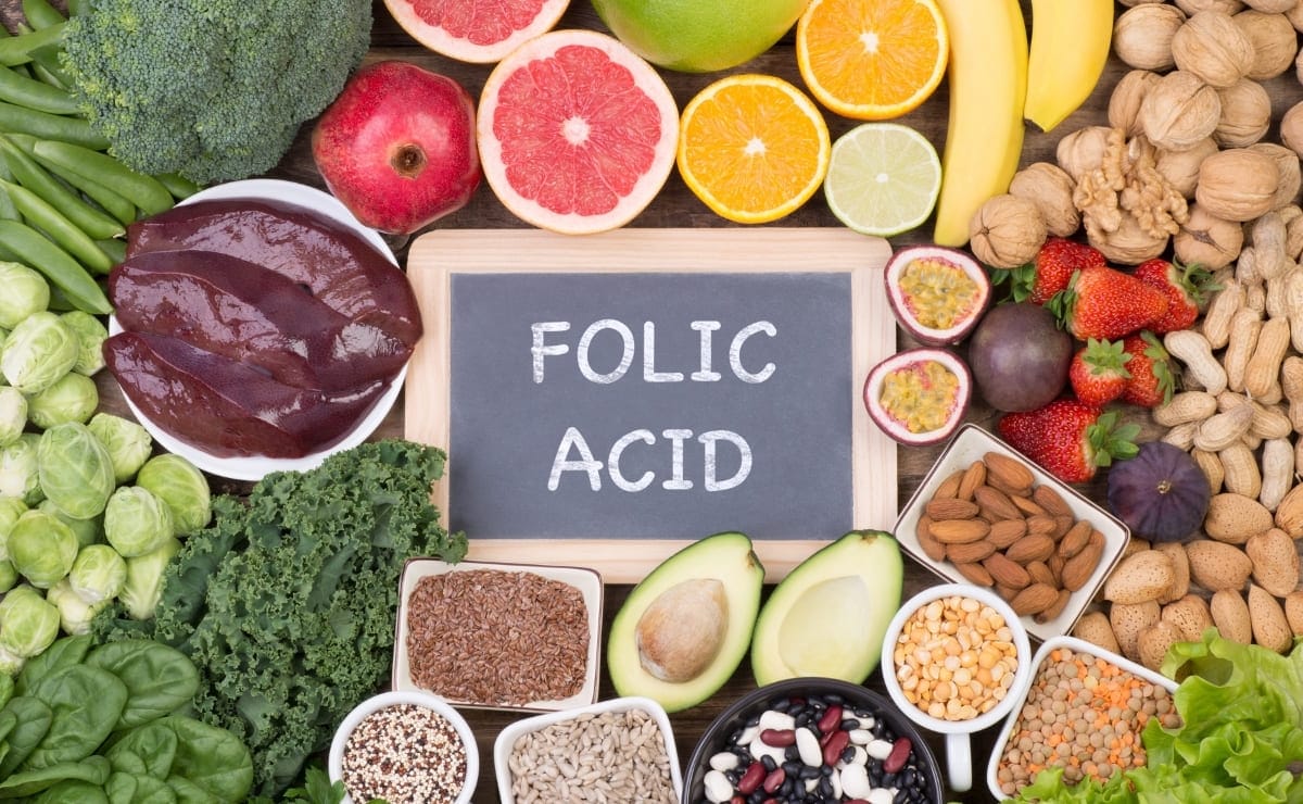 Alimentos con vitamina B9 Acido Folico