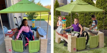 Amazon vende una casita de juguete inclusiva