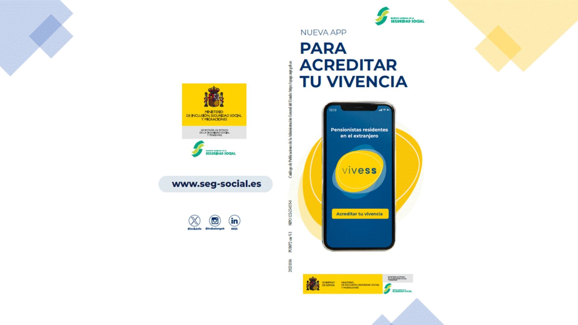 Nueva app de la Seguridad Social para pensionistas