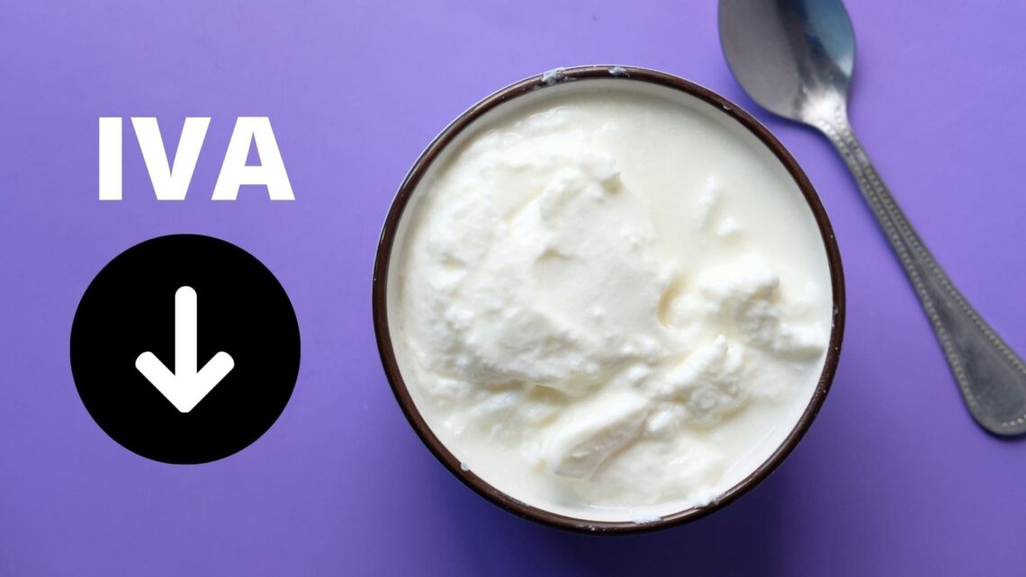 Bajar Impuesto al valor agregado yogur