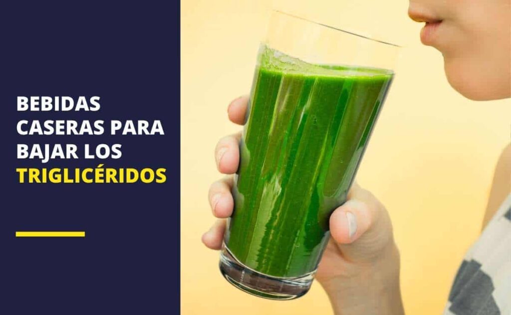 Bebidas caseras para bajar los triglicéridos