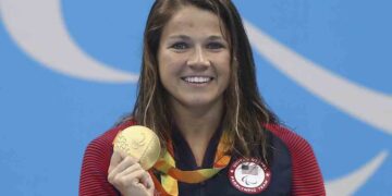 Becca Meyers en los Juegos Paralímpicos de Río 2016