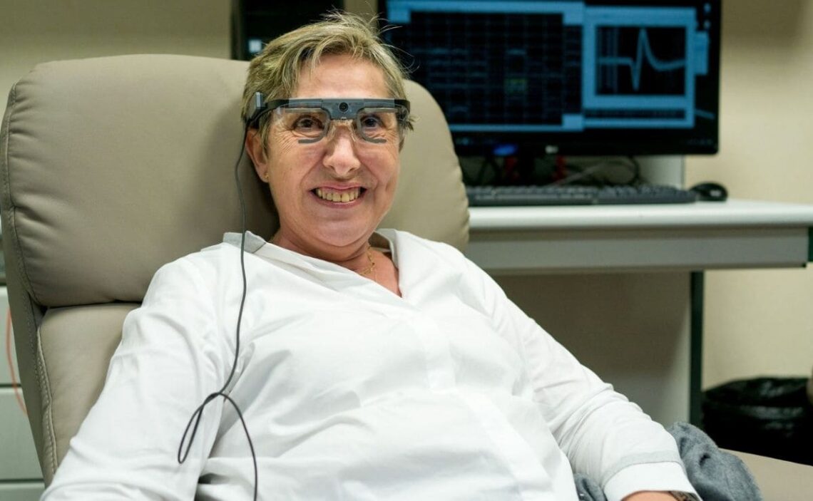 Bernardeta Gomez prueba cientifica vision ceguera