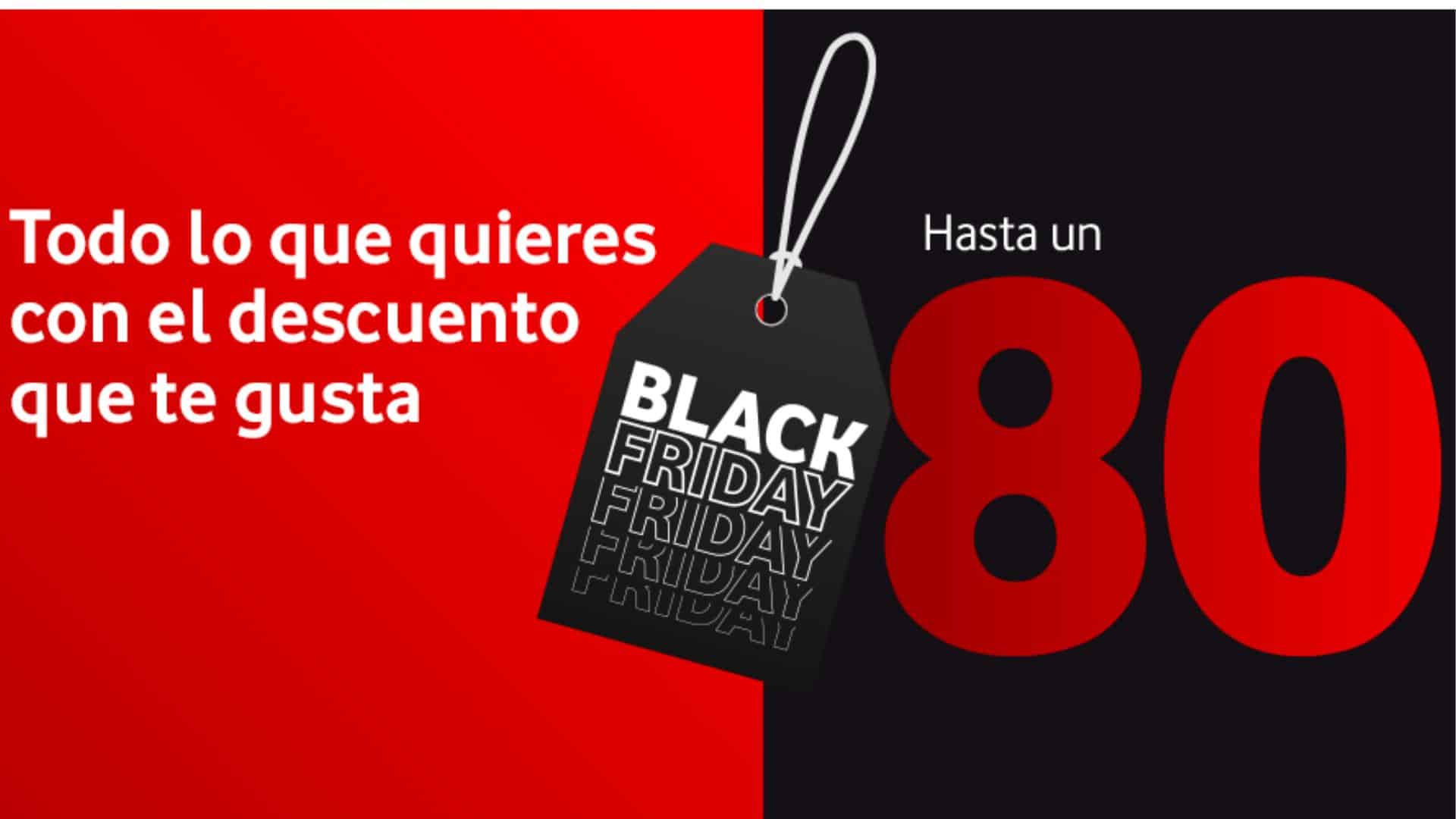 Descuentos de Vodafone en Black Friday