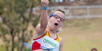 Blanca Betanzos, deportista con síndrome de Down