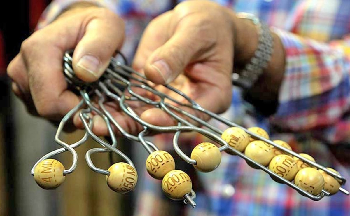 Bolas del sorteo de la Lotería de Navidad