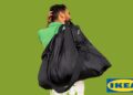 El bolso plegable de Ikea tiene un gran tamaño y es muy resistente