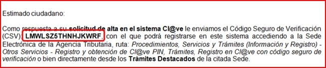 Código de Verificación de Seguridad (CVS)