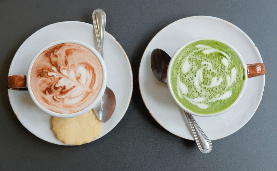 té matcha café