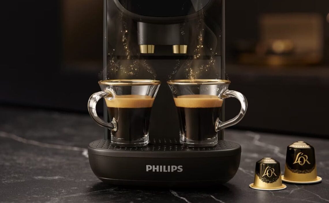 Cafetera Philips de El Corte Inglés./ Foto de El Corte Inglés