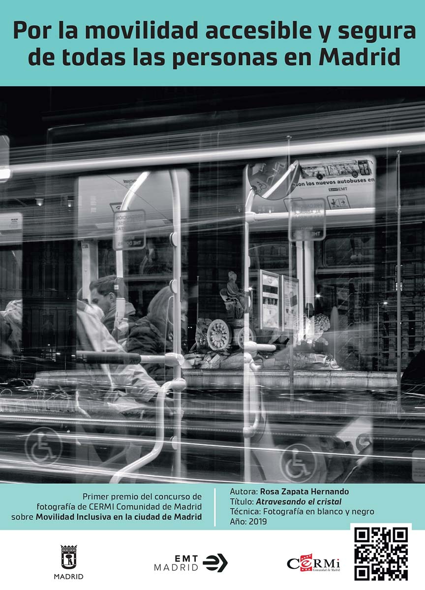 Campaña CERMI Madrid EMT autobuses
