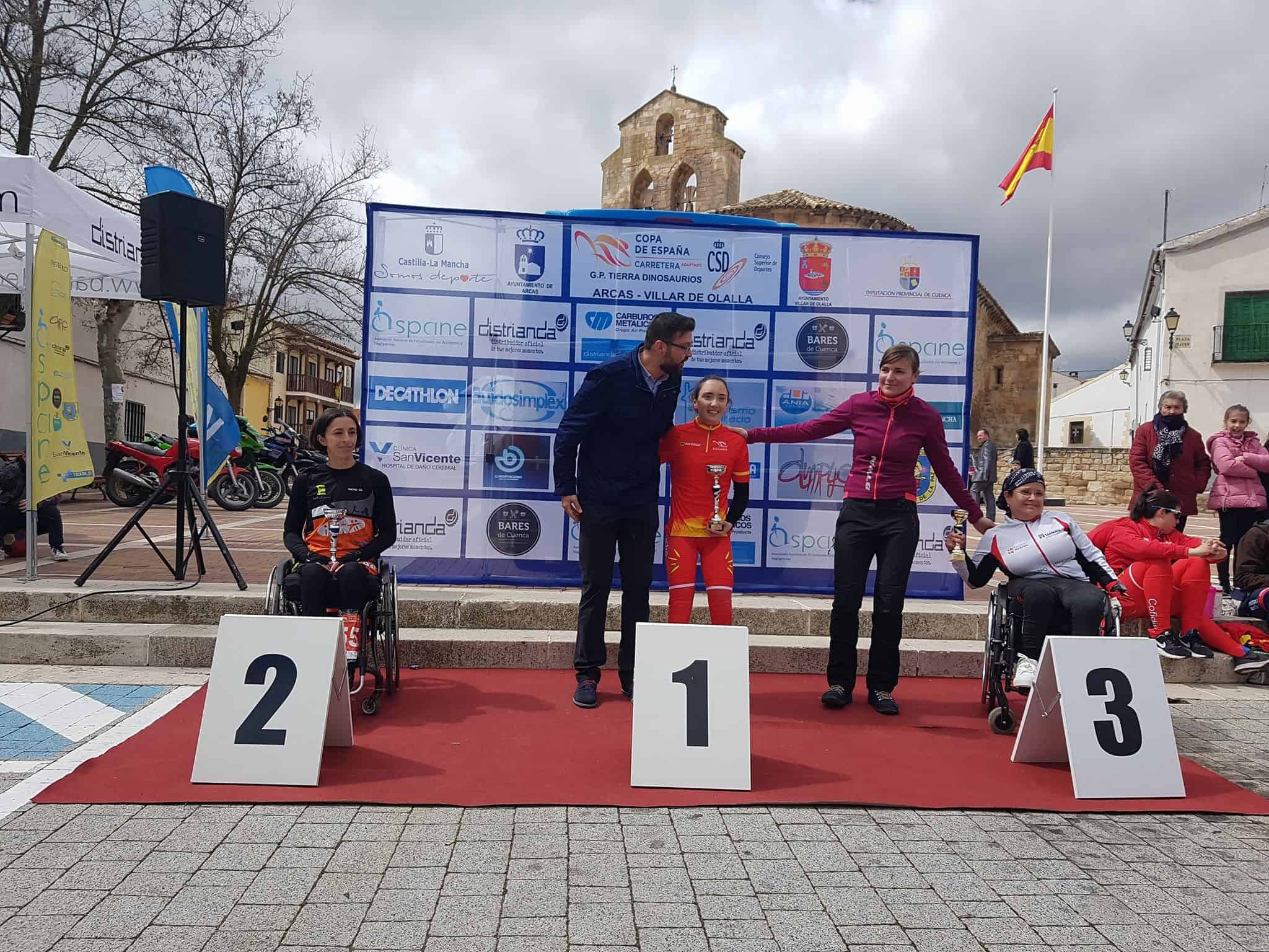 Fallece Ione Basterra Olaguenaga, una de las mejores deportista de ciclismo adaptado de España en el podium