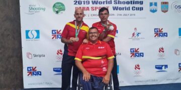 Participantes españoles presentes en el World Shooting Para Sport World Cup